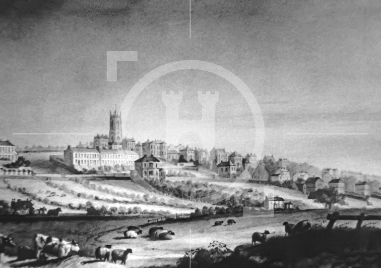 Everton from Great Mersey Street, 1818